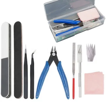 Kit di strumenti modello Gundam Kit di strumenti per hobby modello di strumenti Gunpla Strumenti di base per modellatore Gundam per modellismo di hobby Assemblaggio