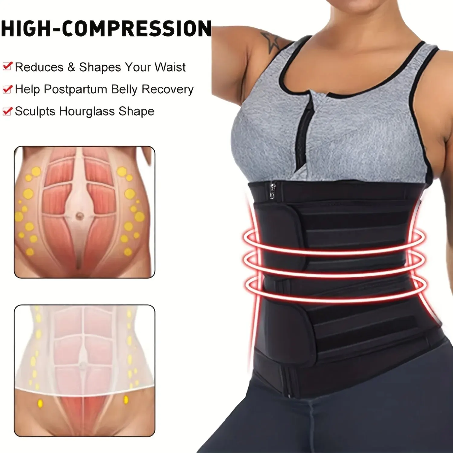 Waist Trainer Sport Fitness Belt - Image 2
