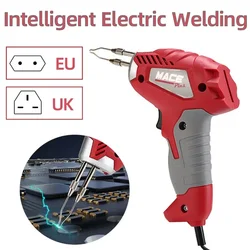 Fast Heating Electric Soldering Iron Gun Industrial-grade High-power Welding Repair Tool 180W 220V EU/UK Plug Soldering Gun