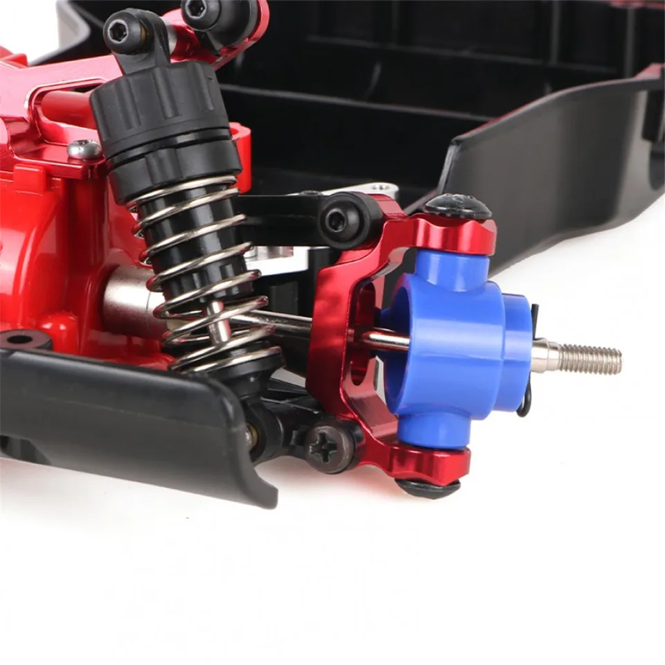 Braccetti Nocche Portamozzo Posteriori In Alluminio Per Tamiya DT-02 E DT03 – 1:10