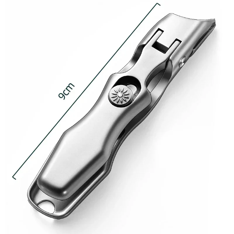 Nail Clipper Set Anti-Splash Nail Clippers Curved Large Opening Thick Toenail Clippers Diagonal Pliers Nail Scissors Household Manicure Tools