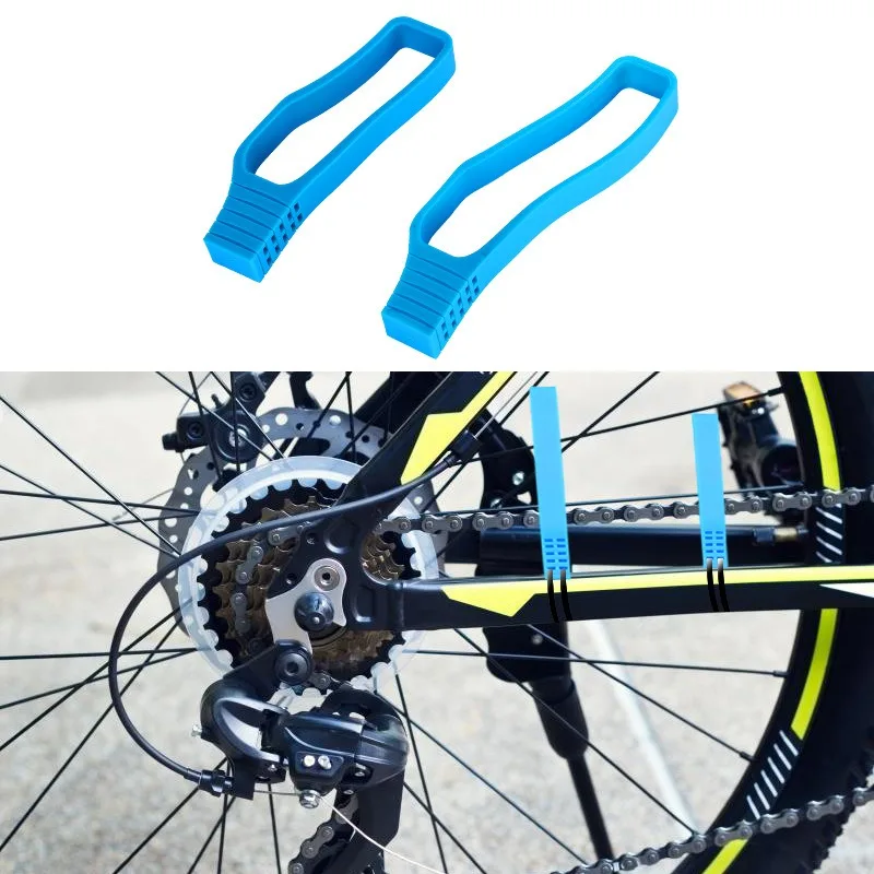 Fahrradkette schutz abdeckung Mountainbike Rennrad kette Schutzhülle Kratz-und Antik ollisions fahrrad zubehör – Detail 4