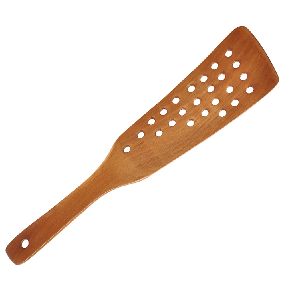 

Non-stick Cooking Utensils Frying Spatula with Holes Kitchen Handmade Spatula
