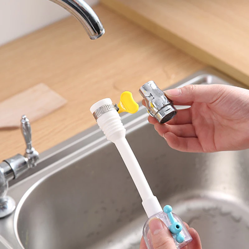 

Rotatable Sink Tap Extender Sprayer Adjustable Faucet Adapter Nozzle Tap Filter Water Saving Kitchen Bathroom Accessories 1PC
