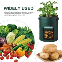 Home Thickened Potato Grow Bag PE Vegetable Grow Bags Home Garden Supplies Vegetable Onion Plant Bag Outdoor Garden Pots 2