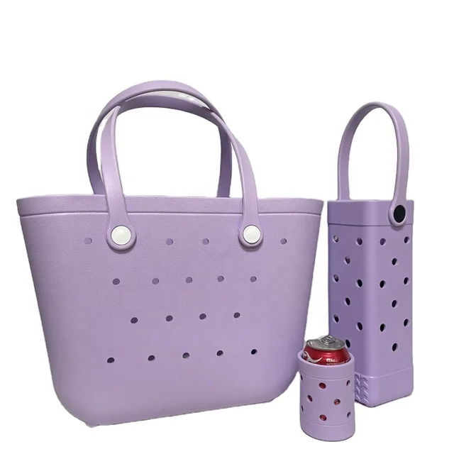 Wholesale Eva Tote XL Large Shopping Bags Rubber Beach Bag Silicone