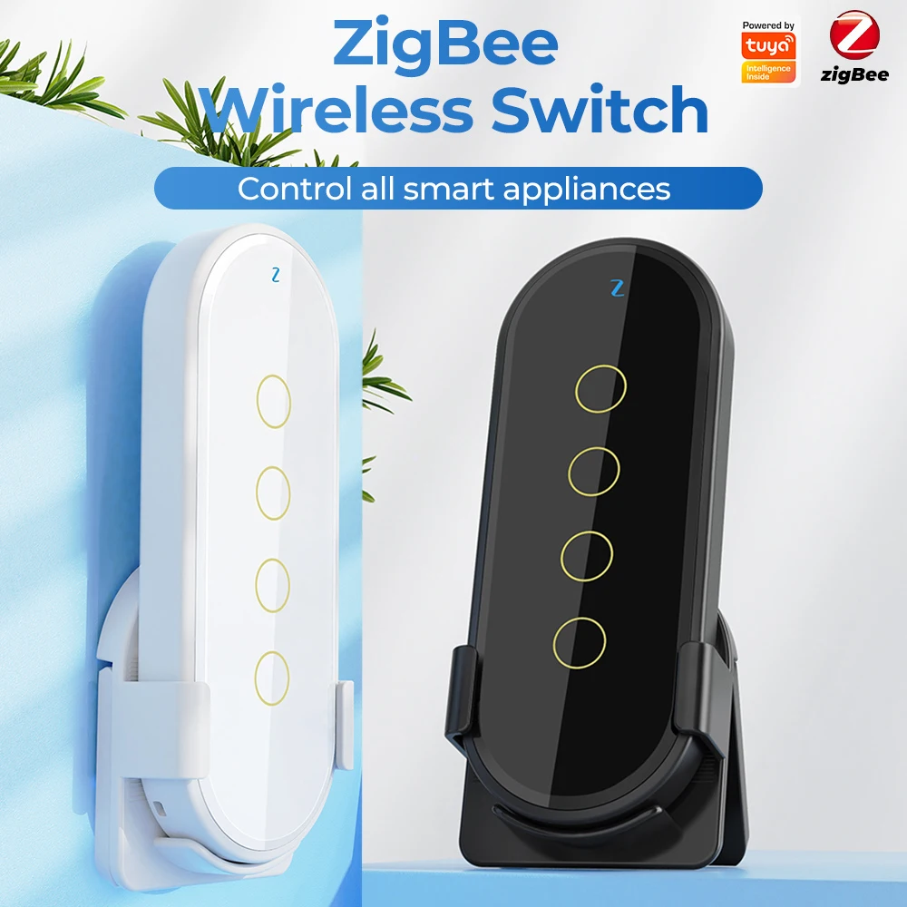 Tuya Wifi Zigbee intelligent wireless scene touching switch home light remote controller 2.5D curved tempered glass fluorescent smart switch,smart light switch,wireless remote control switch