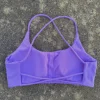 Solid Color Women Cross Fitness sport Bra soft high strength Tight Top Comprehensive Training Gym Yoga Underwear With Chest Pad 4