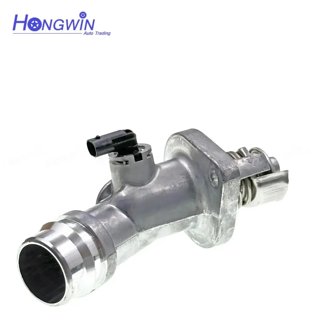 New 25500-2E085, 255002E085 Engine Coolant Thermostat Assembly For 17-20 Hyundai Veloster Elantra Kona-Kia Soul Seltos 2.0L