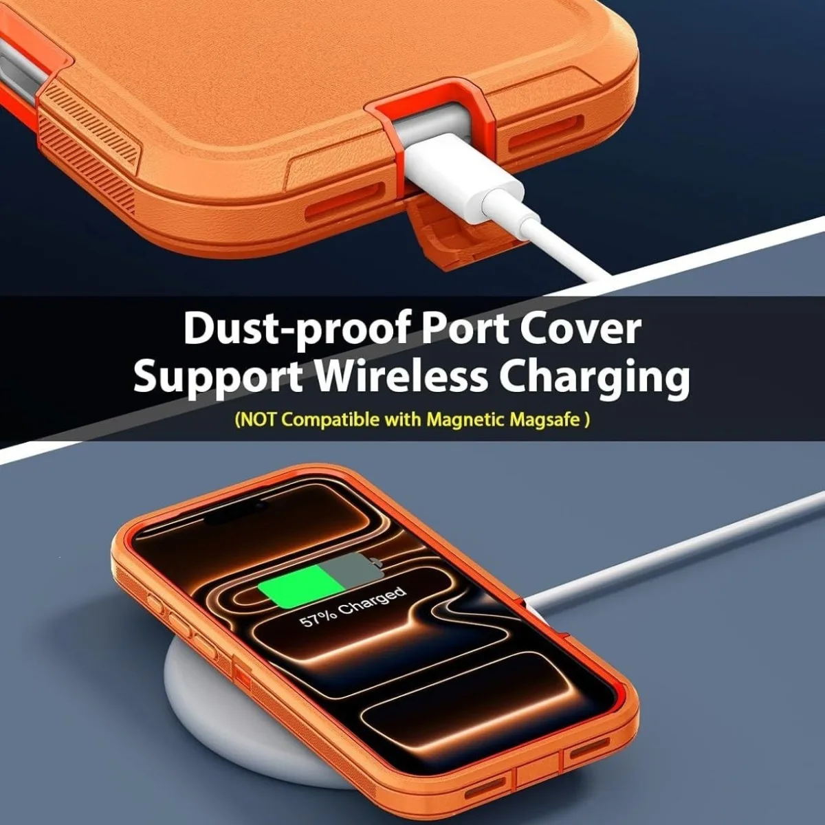 Rugged Heavy Duty Hybrid 3IN1 Ott Defender Shockproof Case with PC+TPU Cover