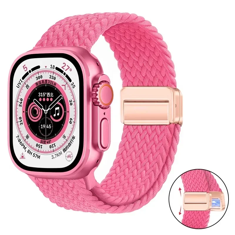 Breathable Nylon Loop Strap with Magnetic Closure