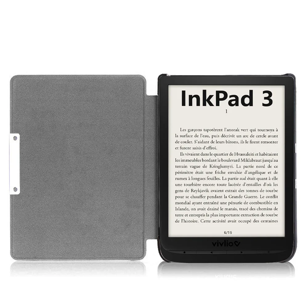Vivo Inkpad Premium Protective Flip Cover with Magnetic Closure and Sleep/Wake Feature