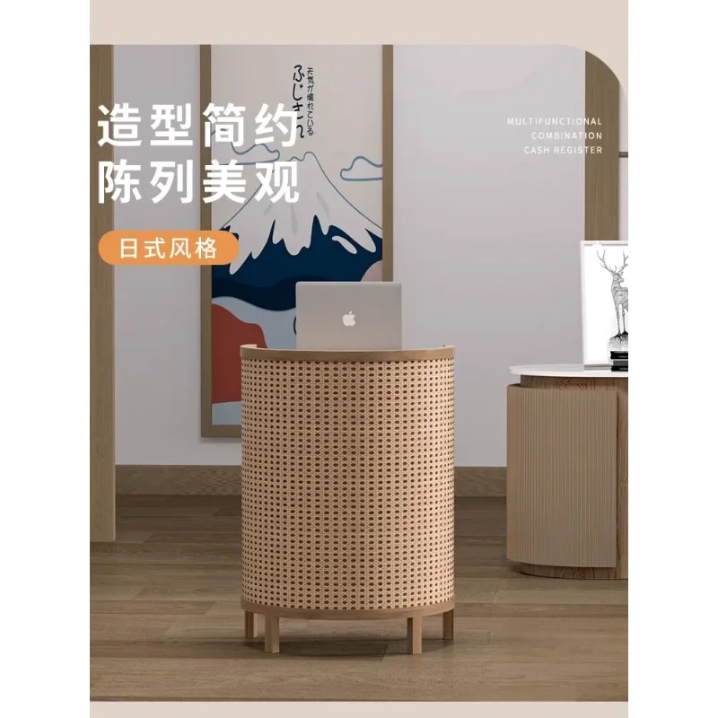 Checkout page Bar Reception Desk Cashier Table Chinese Restaurant Hotel Welcome Desk Small shops can be and simple