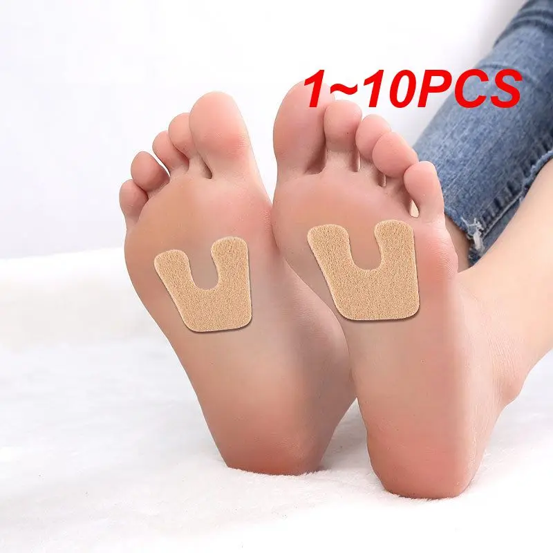 

1~10PCS Felt Callus Pads Metatarsal Foot Pad Pain Relief Keep Calluses from Rubbing Forefoot Support Self-Adhesive Foam Foot