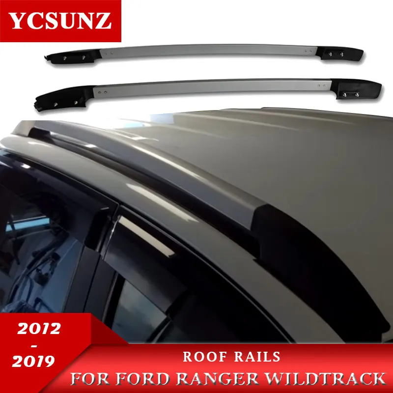 Decorative Roof Rails Black Roof Rails Rack Carrier Bars For Ford