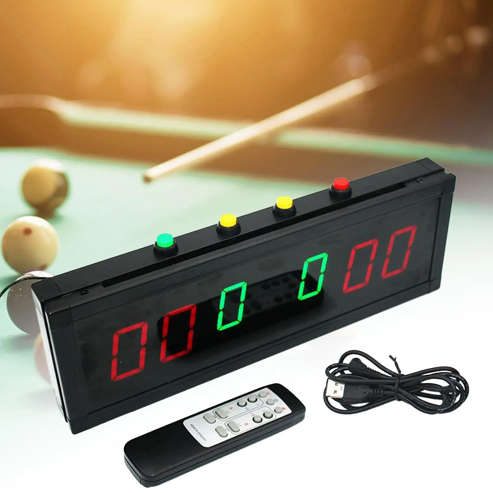 Billiards Scoreboard Electronic Scoreboard for Badminton Football Volleyball