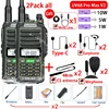 2Pcs Baofeng UV68 ProMAX V2 10W 711 Antenna IP68 Waterproof Walkie Talkie Type-C Charger Radio Upgrade Of UV9R 5R Pro 10R 16Plus 2