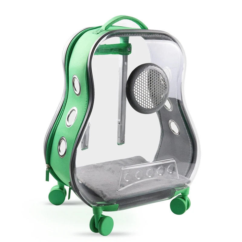 Large Portable Cat Travel Bag Pet Transparent Trolley Case Pet Carriers Travel Products