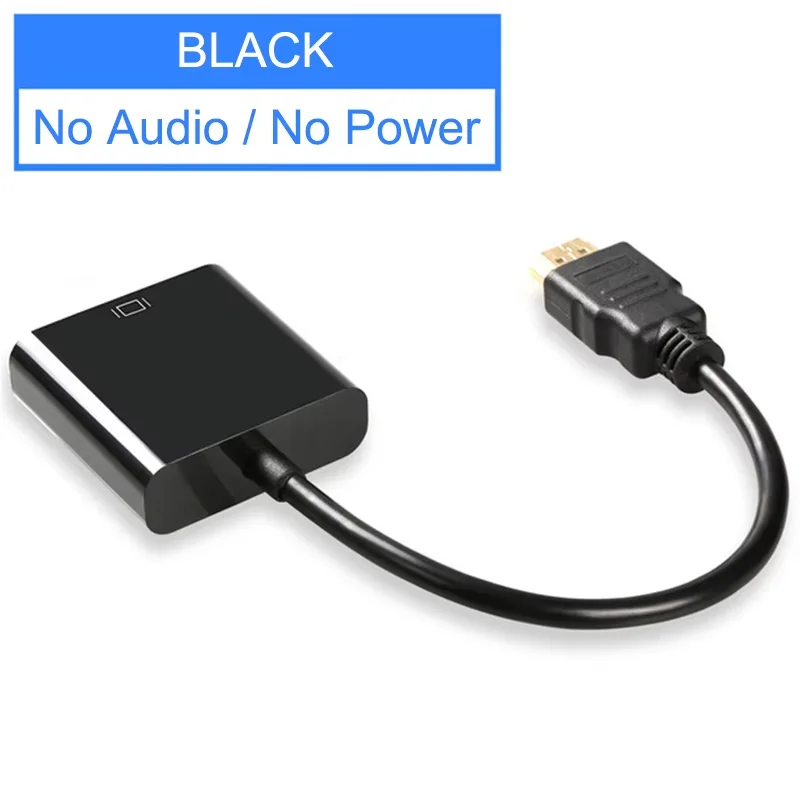 HDTV to VGA Adapter 1080P Digital Analog HDTV Male To Female VGA Cable Converter for PC Laptop Tablet
