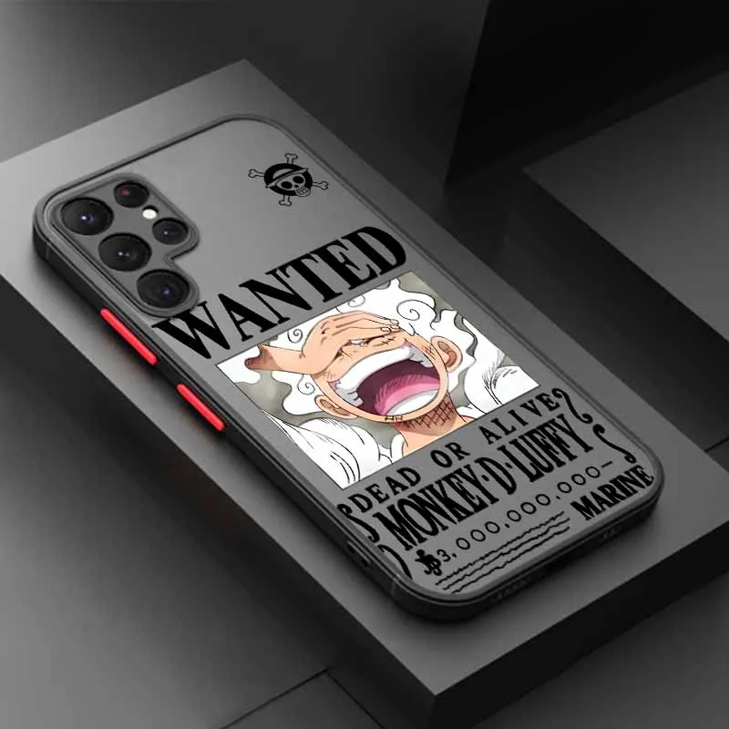 Frosted Translucent Soft Phone Case - Ones Pieces Wanted Notice Cover