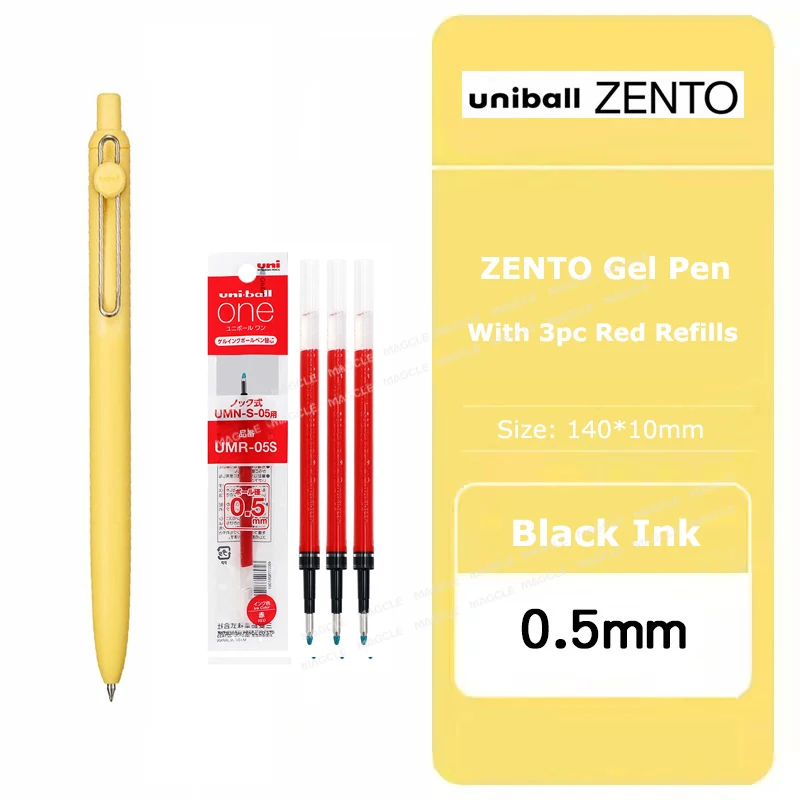 Eco-Friendly Water-Based Gel Pen with Stylish Barrel and Long-Lasting Grip