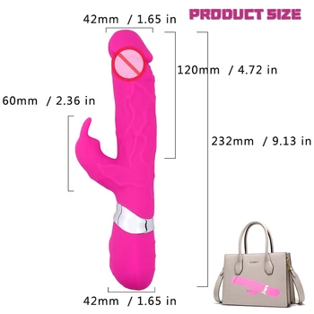 Sex Toys Dildos AV Rabbit Vibrator for Women USB Rechargeable masturbators Vibrator female sexulaes toys for Adults 18 sexyshop 5