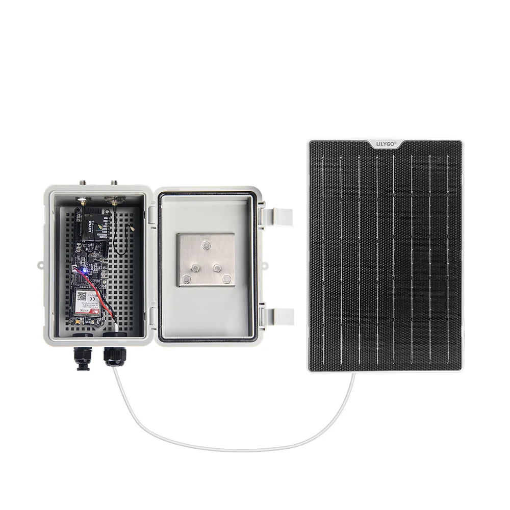 ® T-Solar Kit Solar Charging Expansion Board With Waterproof Casing Supports Mai