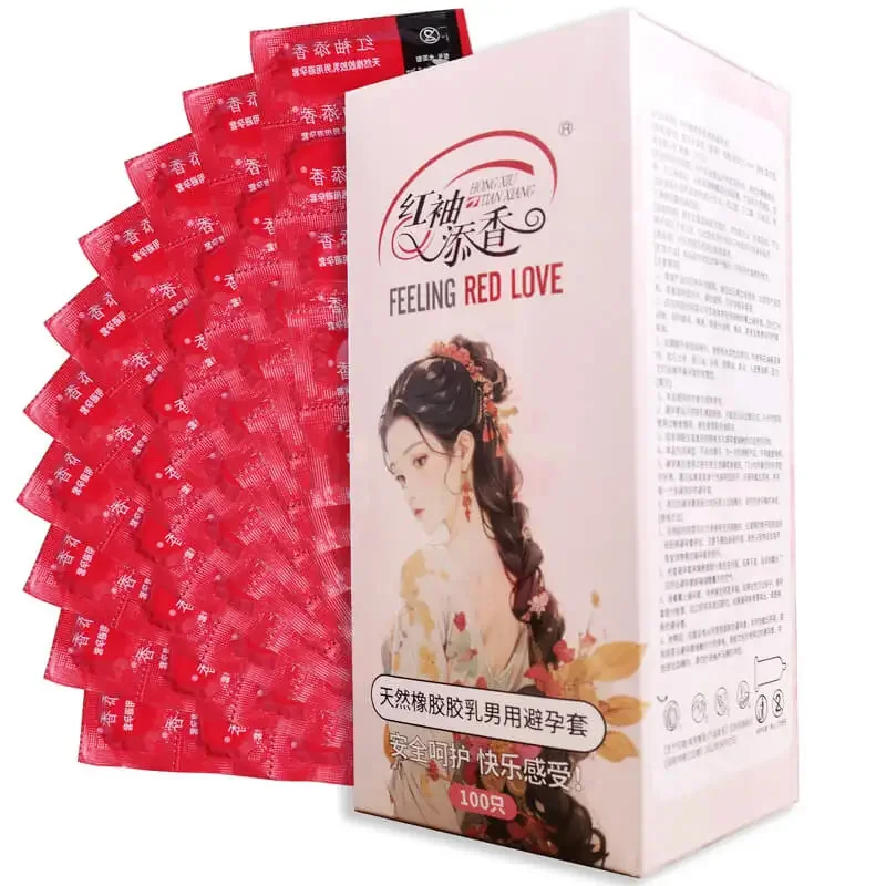 Ultra-Thin Condoms - Pack of 100 Pcs, Enhance Pleasure, Ensure Safe Contraception