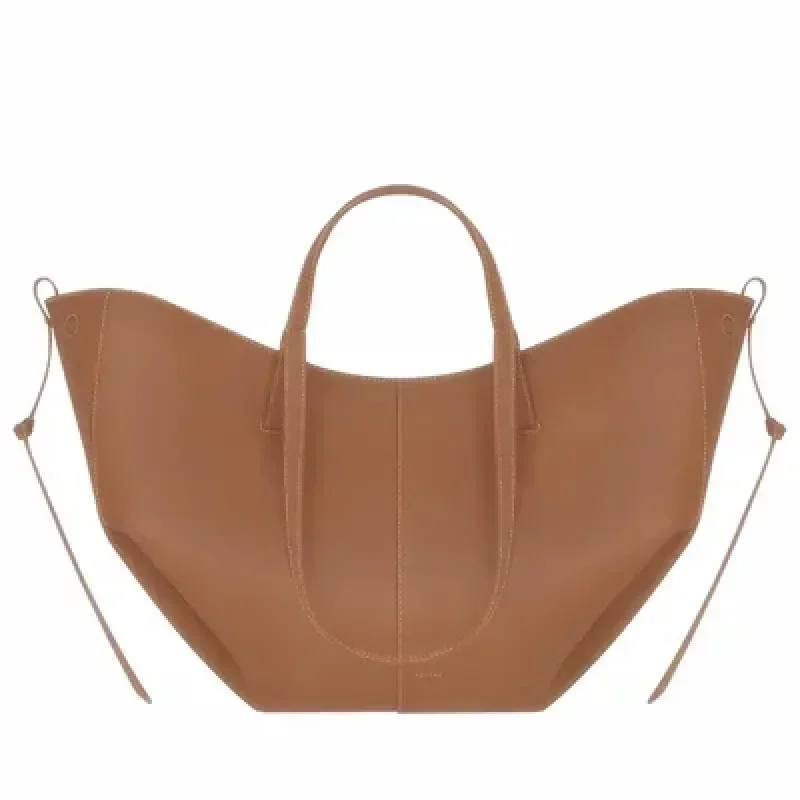 aliexpress.com - newWomen Cyme Cowhide Shoulder Underarm Fold Bags Genuine Leather Designer Portable Handbag Luxury Brand Large Shopping Tote Bag