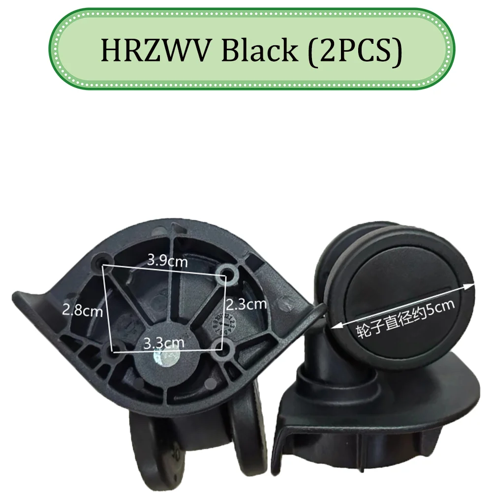 For HINOMOTO HRZWV Universal Wheel Trolley Case Wheel Replacement Luggage Pulley Sliding Casters Slient Wear-resistant Repair