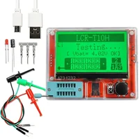 Multifunctional large screen graphic display transistor resistance and capacitance MOS tester LCR-T10H with lithium battery 1