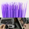 100pcs Paint Micro Brush Head Mini Car Cleaning Detail Brush Multi-Purpose Brush Eyelash Extension Cleaning Swab Makeup Tool 4
