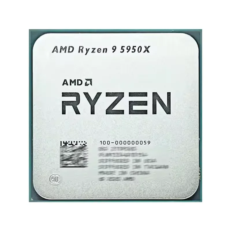 AMD 라이젠 9 5950X 라이젠 9 5000 시리즈 신형 버미어(젠 3) 16코어 3.4GHz 소켓 AM4 105W 소켓 AM4(쿨러 제외)