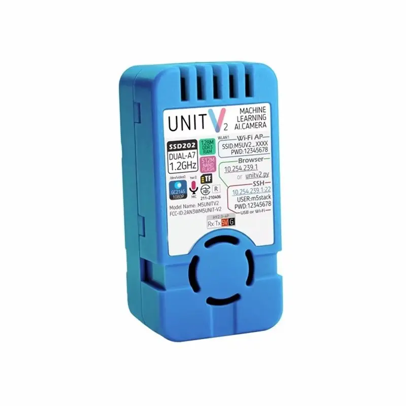 【NEW 2026】M5 Unitv2 AI 인식 모듈 - 엣지 컴퓨팅용 독립형 AI 카메라(SSD202D) Tinyml