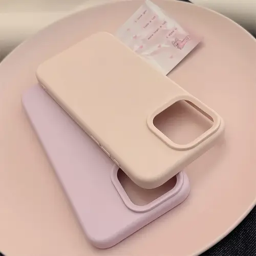 Dopamine-Inspired Silicone Solid Color Simple Fashion Phone Case for iPhone 17 Pro 16 Plus 16 Pro Max 15 14 13 12 11 Back Cover - Image 6