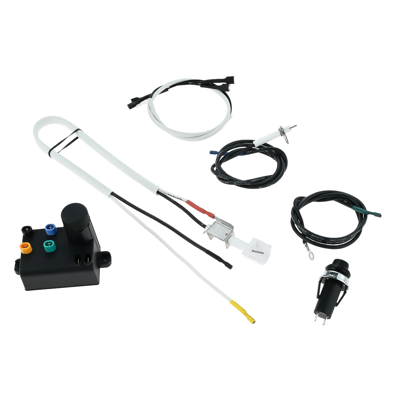 Grill Igniter Grill Kit com Painéis de Controle Montados na Frente Apto para Weber Spirit 220 335 330 320 Series Grill a Gás E220 E320 E-330 7643