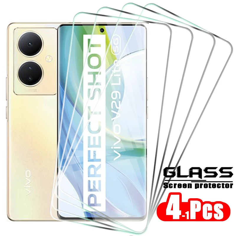 

Protective Glass for Vivo V29 Lite Screen Protector Tempered Glass on For V27e V27 V25 V23 V21 V20 Pro E V25e V23e V21e V20se