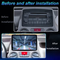 Autoradio Android pour Fiat Panda 169 2003 - 2012, lecteur multimédia, Carplay, stéréo, Navigation GPS, WiFi + 4G, écran QLED, sans DVD 2din 2