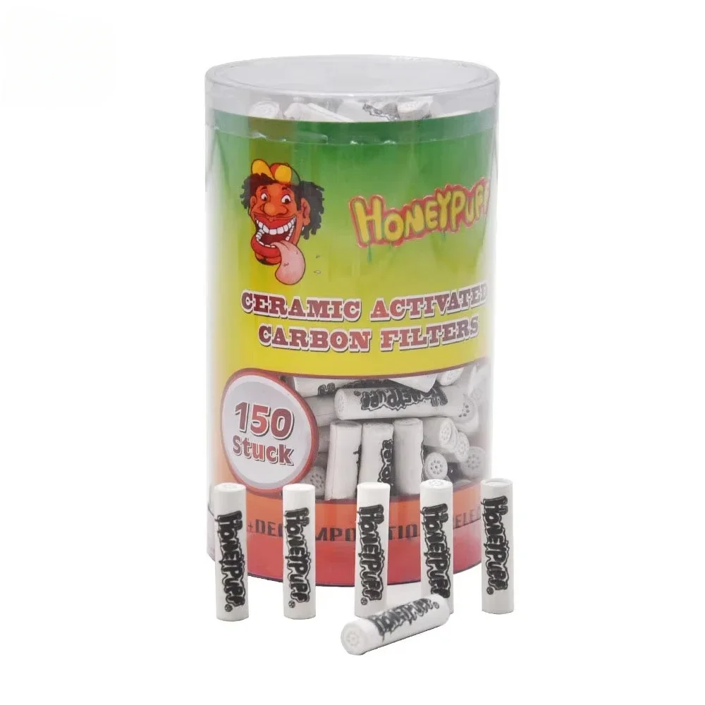 Cigarette Activated Carbon Filters Universal Dry Burning Tobacco Grass Smoking Pipe Accessories 150Pcs 6MM 7MM tobacco smoking accessories,smoking pipe filters,smoking accessories