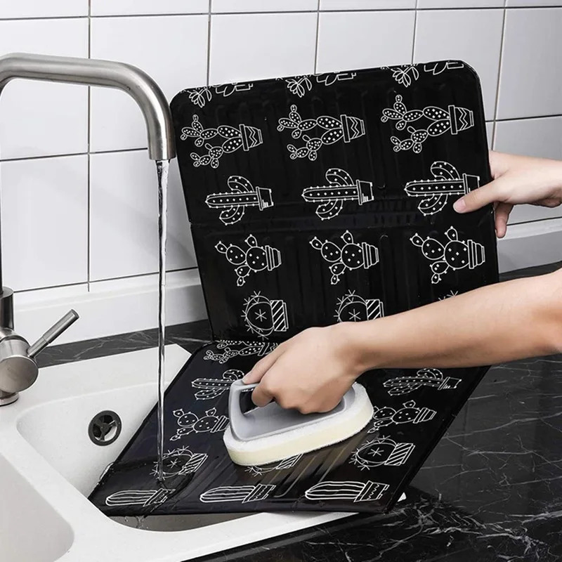 Anti-Splashing Stove Oil Baffle Plate Aluminum Kitchen Cooker Shield Cooking Frying Oil Splash Guard Protection Screen Cover Kitchen Splatter Screen Kitchen Splash Guard