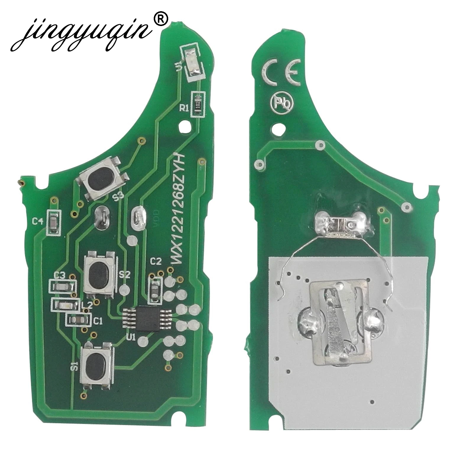 Jingyuqin 433Mhz ID46 Flip Remote Car Key For Hyundai I20 I30 IX35 Avante Kia Rio 3 K2 K3 K5 Ceed Cerato Picanto Soul Sportage