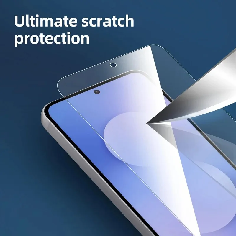 4-Pack Tempered Glass Screen Protectors - HD Clear Protective Film