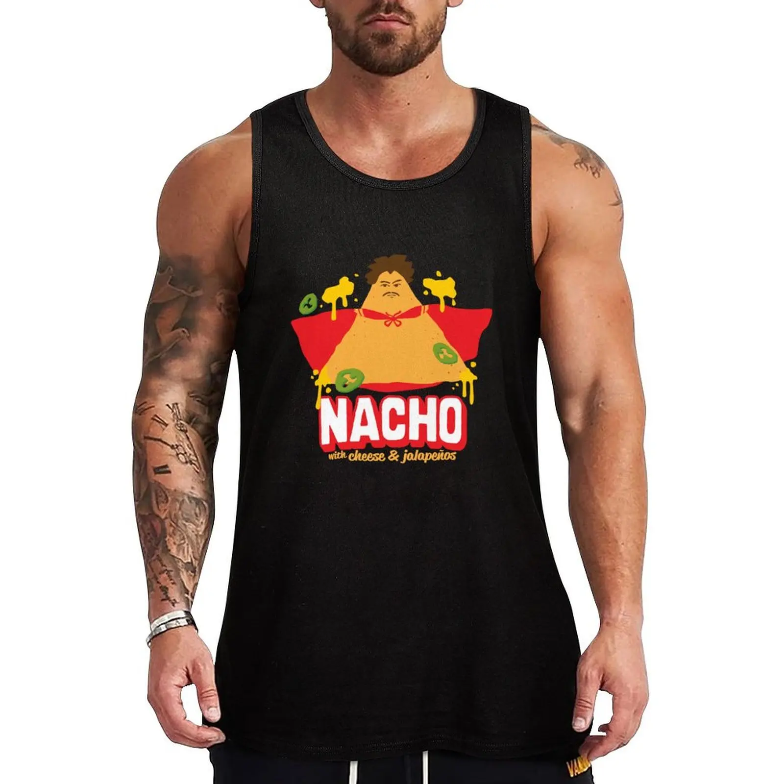 

Nacho Tank Top gym t shirt men mens clothing tops
