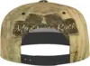 Christian Religious Bible Verse The Lord is My Rock Flat Bill Hat, Unisex Snapback Baseball Cap Hip Hop Style Flat Visor 4