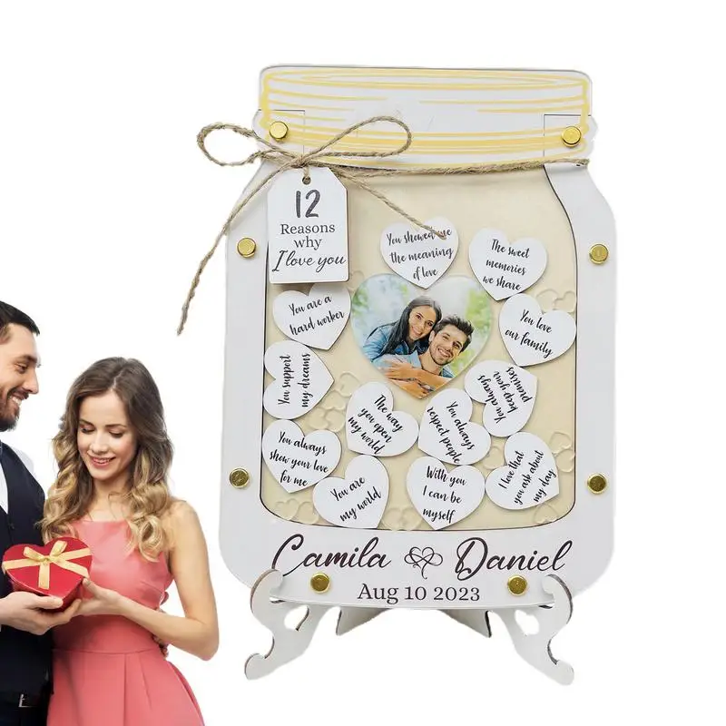 

Причины, почему я люблю тебя, банка, много причин, почему я люблю тебя, сообщения, банка деревянная любовь причины, рамка деревянные Сердца в коробке для