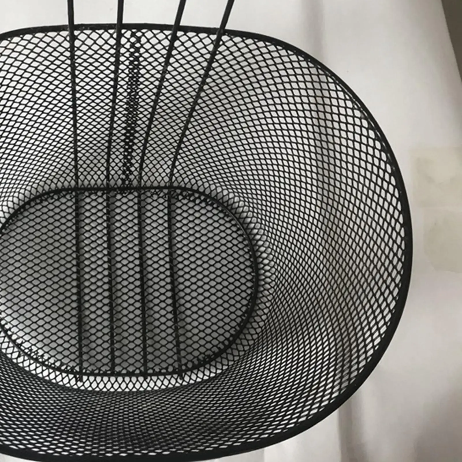 Iron Mesh Bike Bicycle Basket Quick Release Durable Portable for Mountain Bike Front Handlebar Adjustable Removable for Women