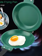  Double Sided Pancake Pan Frying Pot Non-stick Cookware for Kitchen Omelet Steak Ham Pans Kitchen Stove Utensils Cooking Pot 