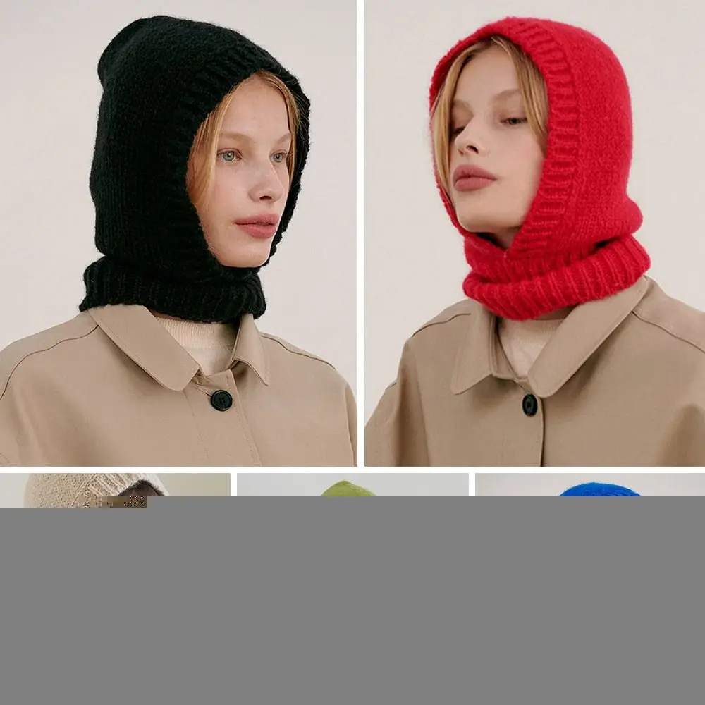 

Шапка-бини с капюшоном для мужчин и женщин