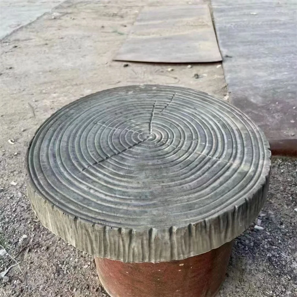 Circular mold stepping stone paving garden villa lawn stepping stone slab garden courtyard prefabricated component mold