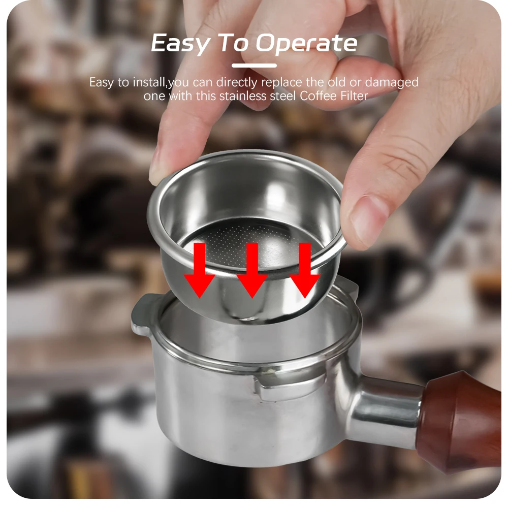 Coffee Filter Basket Compatible With 54mm Breville Sage Express